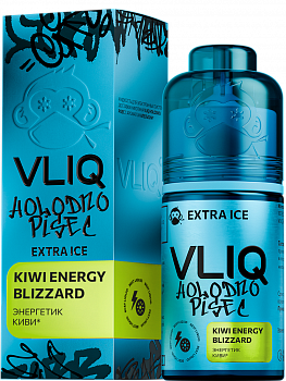 Ароматизатор VLIQ Holodno Pisec "Энергетик киви / Kiwi Energy Blizzard 15мл (на 30мл)